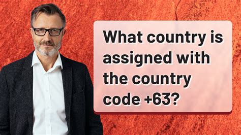 which country code is 63.